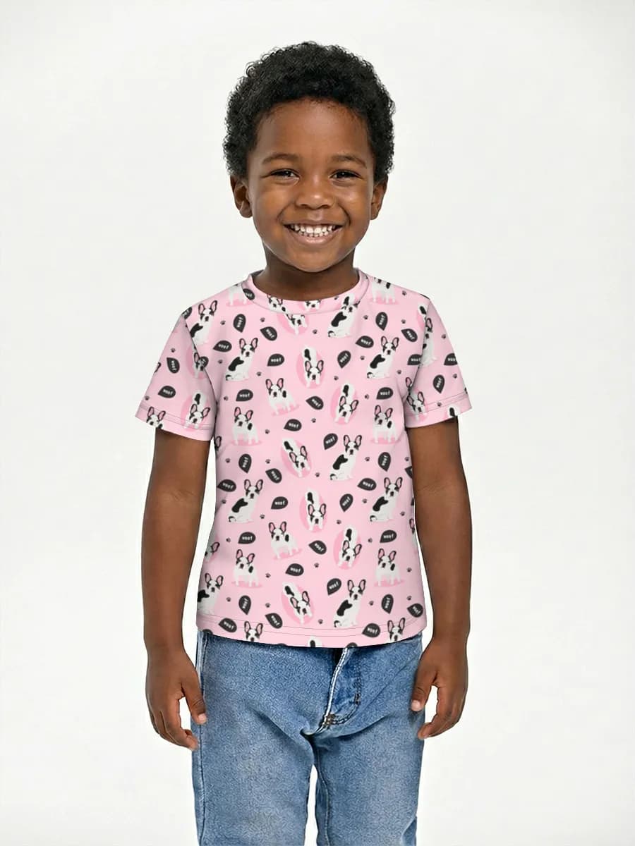 Children's cotton T-shirt (for boys. Copy)