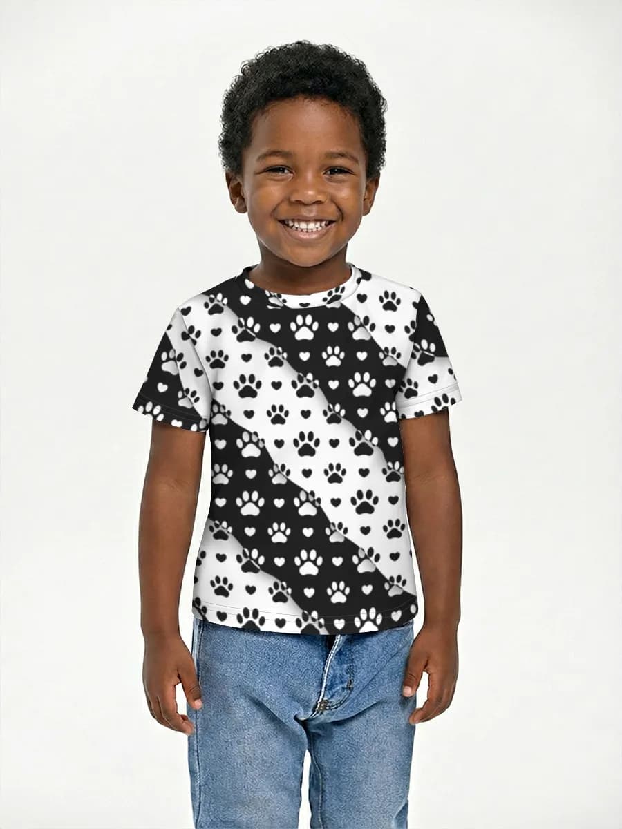 Children's cotton T-shirt (for boys. Copy)