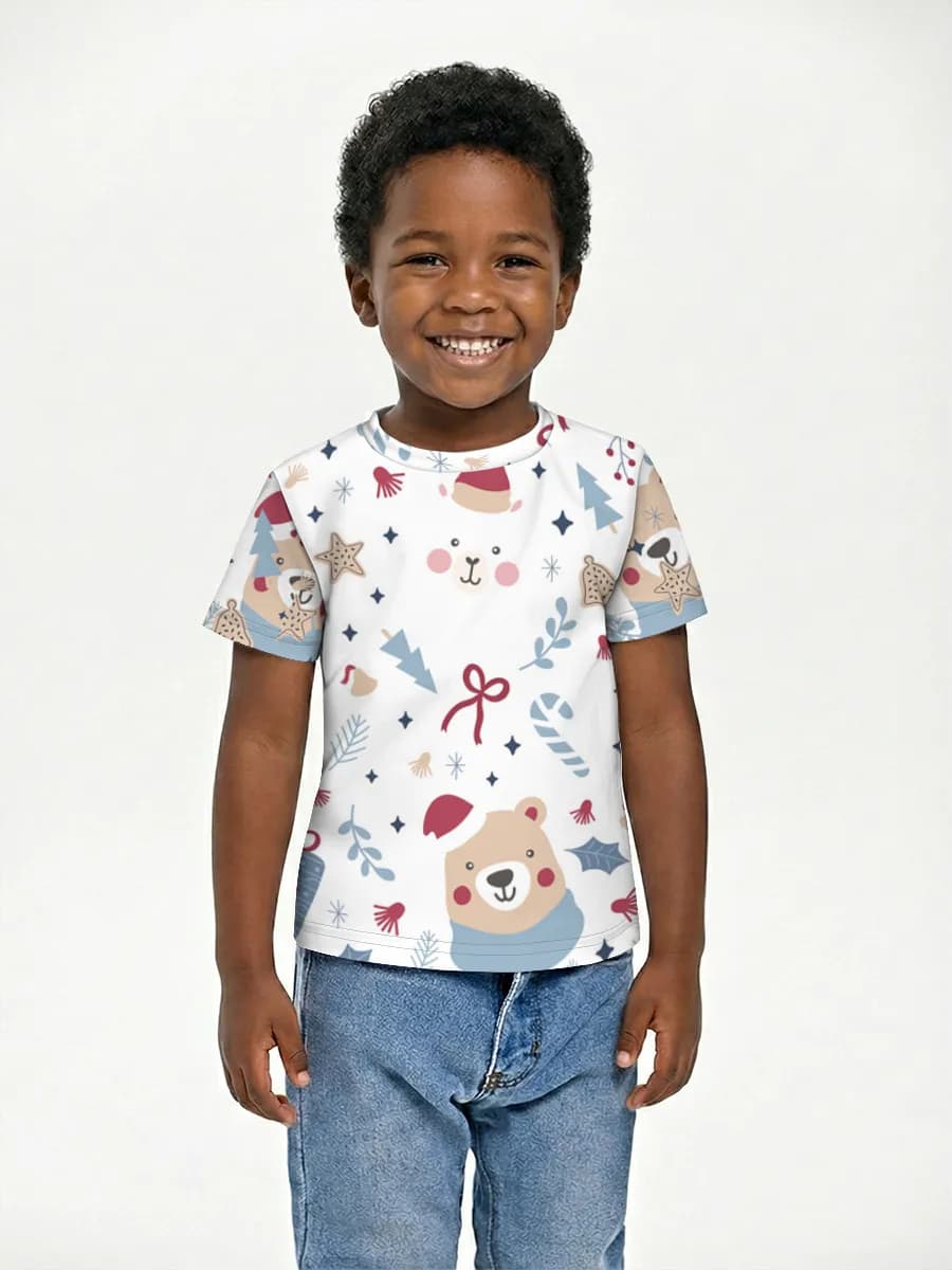 Children's cotton T-shirt (for boys. Copy)