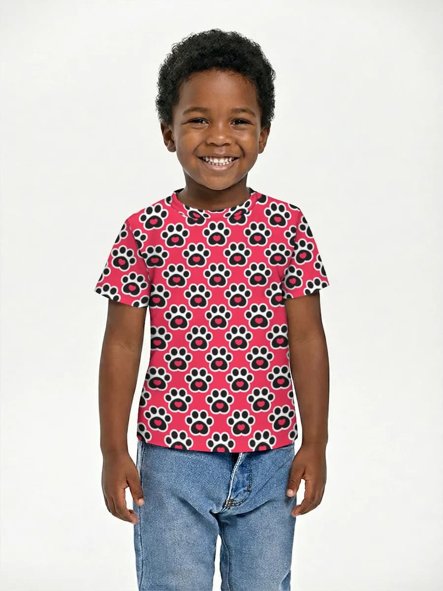 Children's cotton T-shirt (for boys. Copy)