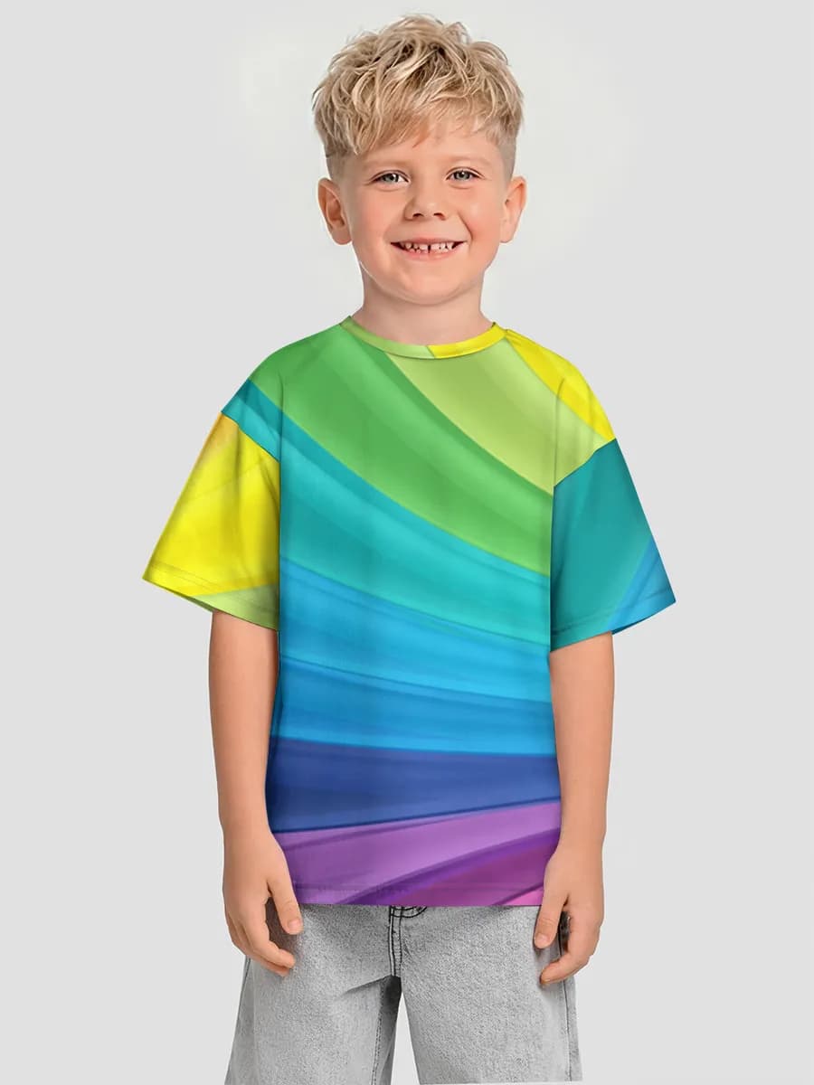 Rainbow Gradient Waves