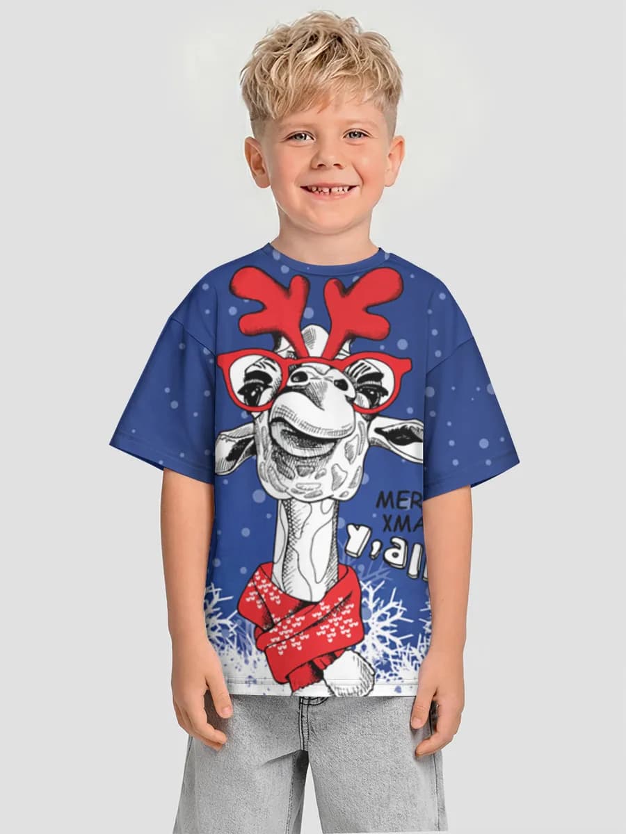 Merry Xmas Yall Giraffe