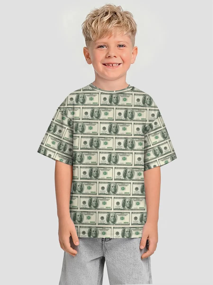 Hundred Dollar Bill Collage