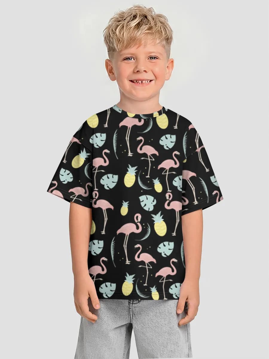 Flamingos And Pineapples