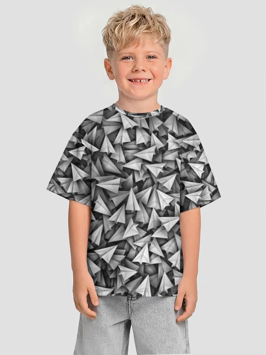 Monochrome Paper Airplanes