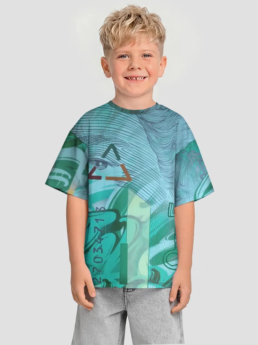 Children's T-shirt. Oversized