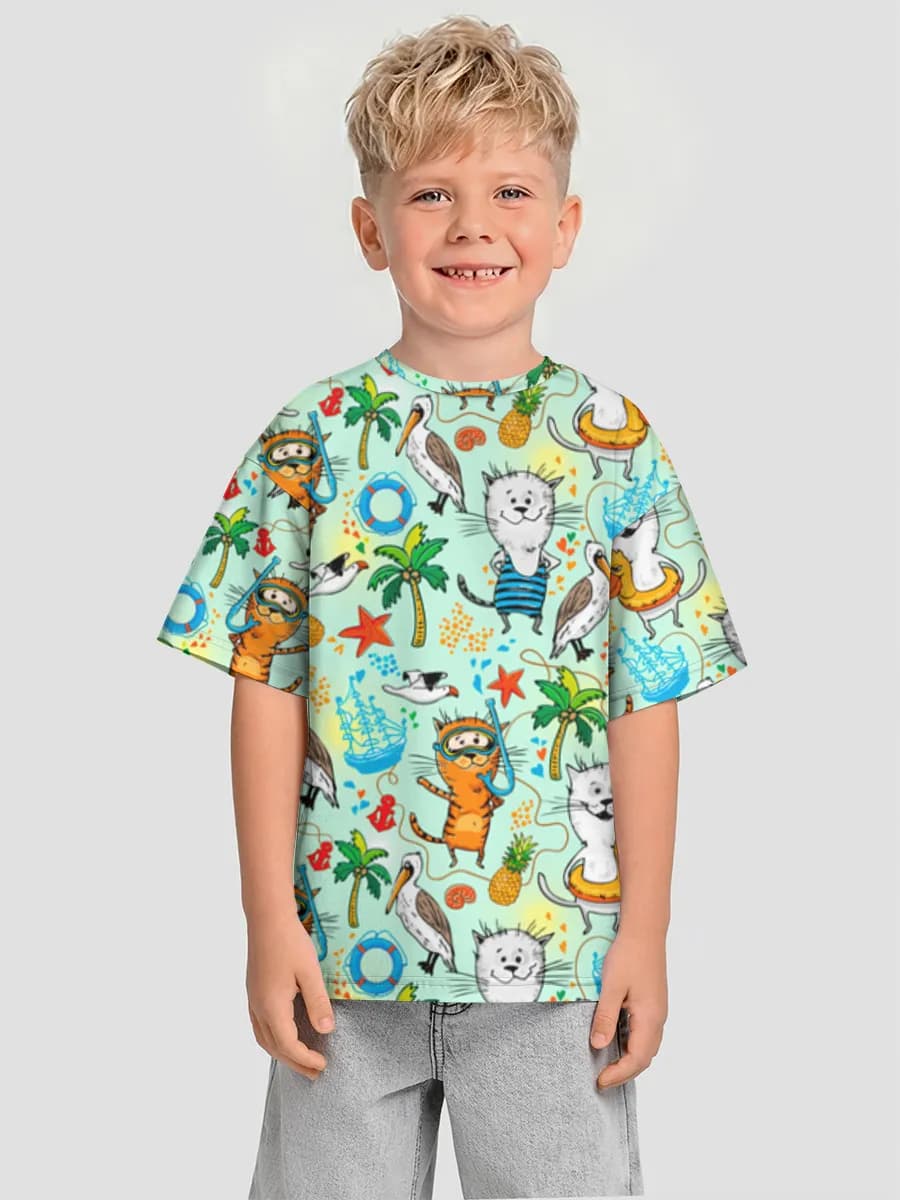 Children's T-shirt. Oversized