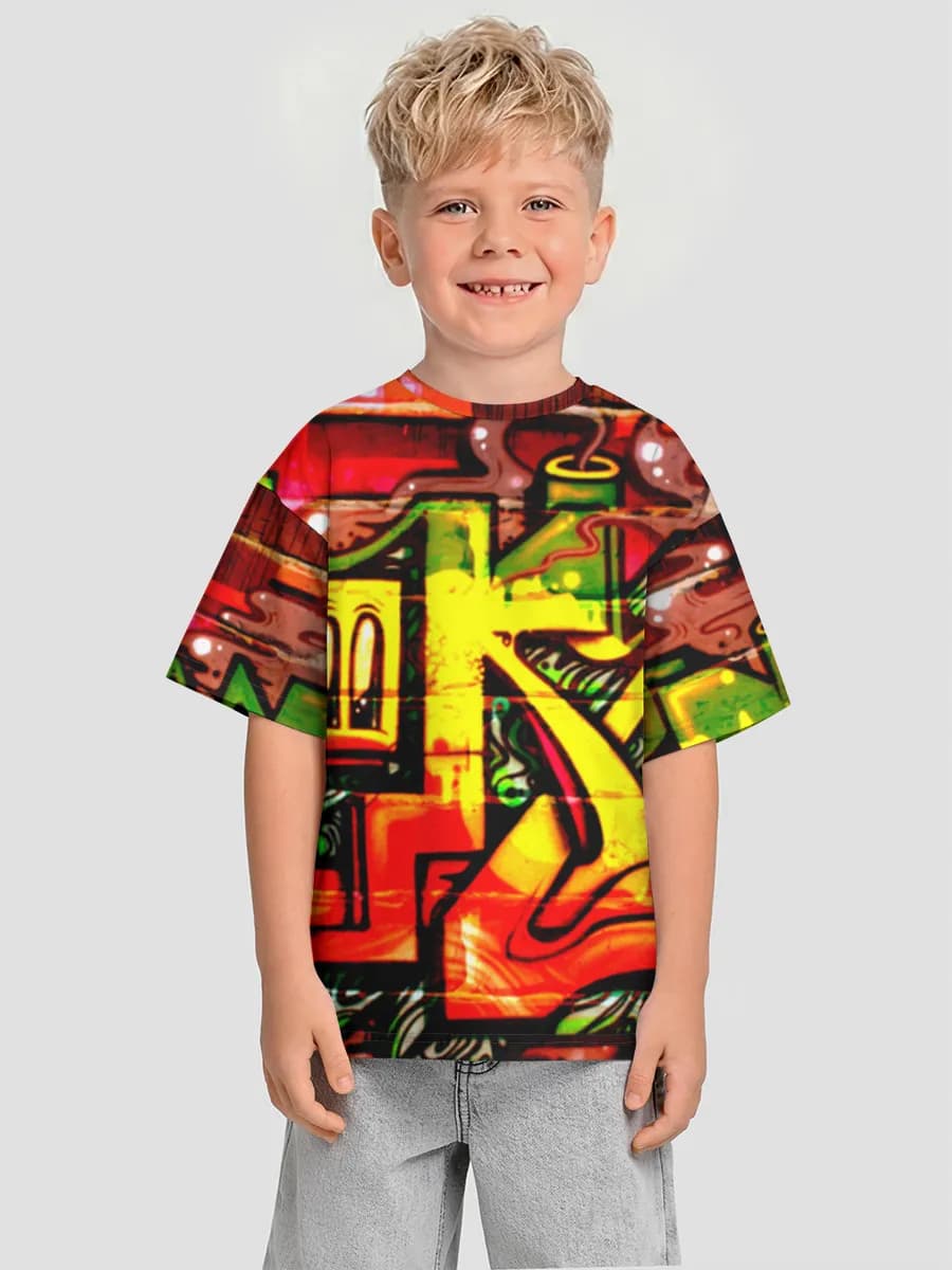 Children's T-shirt. Oversized