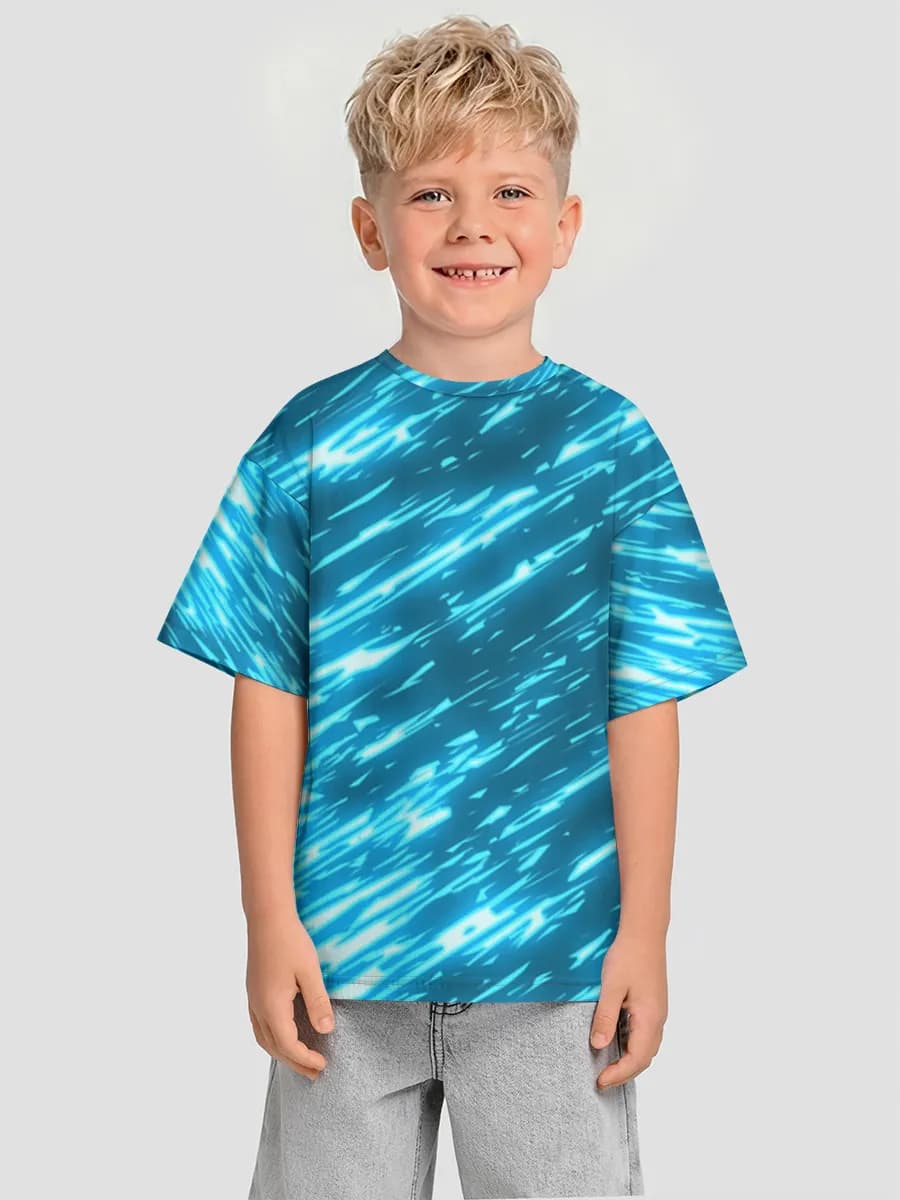 Electric Blue Speed Streaks