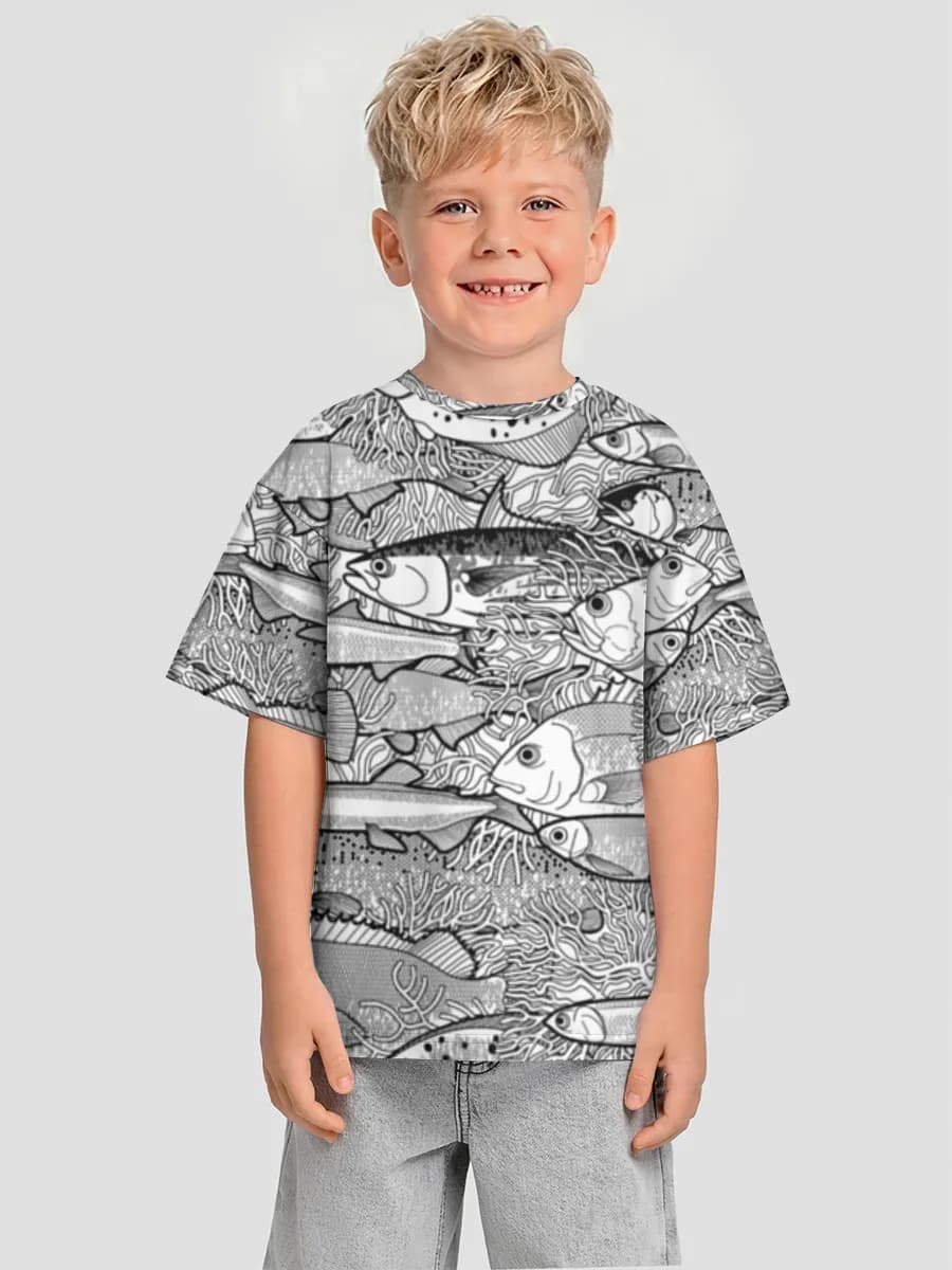 Children's T-shirt. Oversized