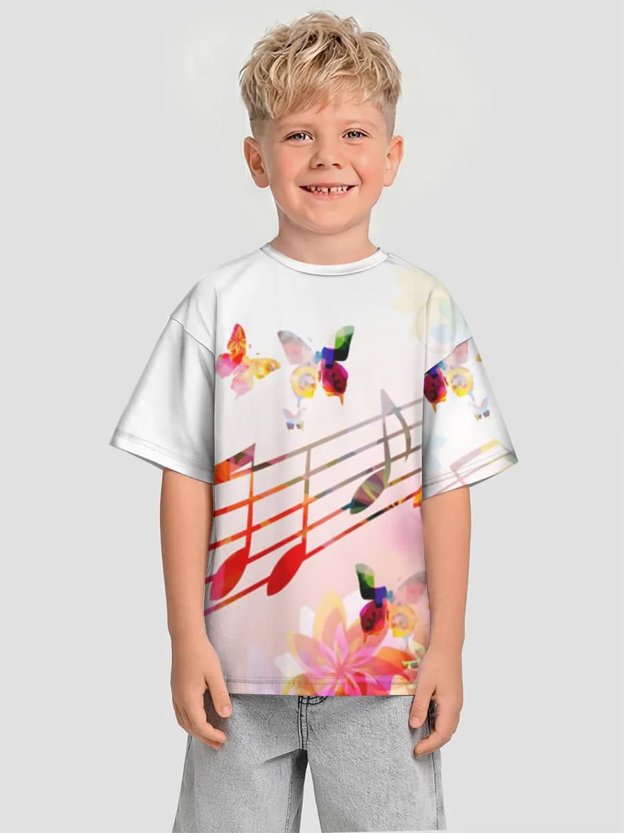 Butterfly Music Notes