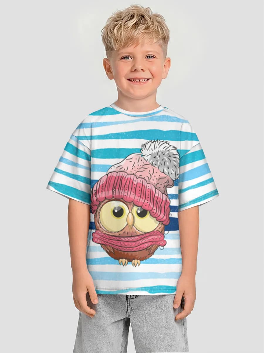 Cozy Owl In Beanie
