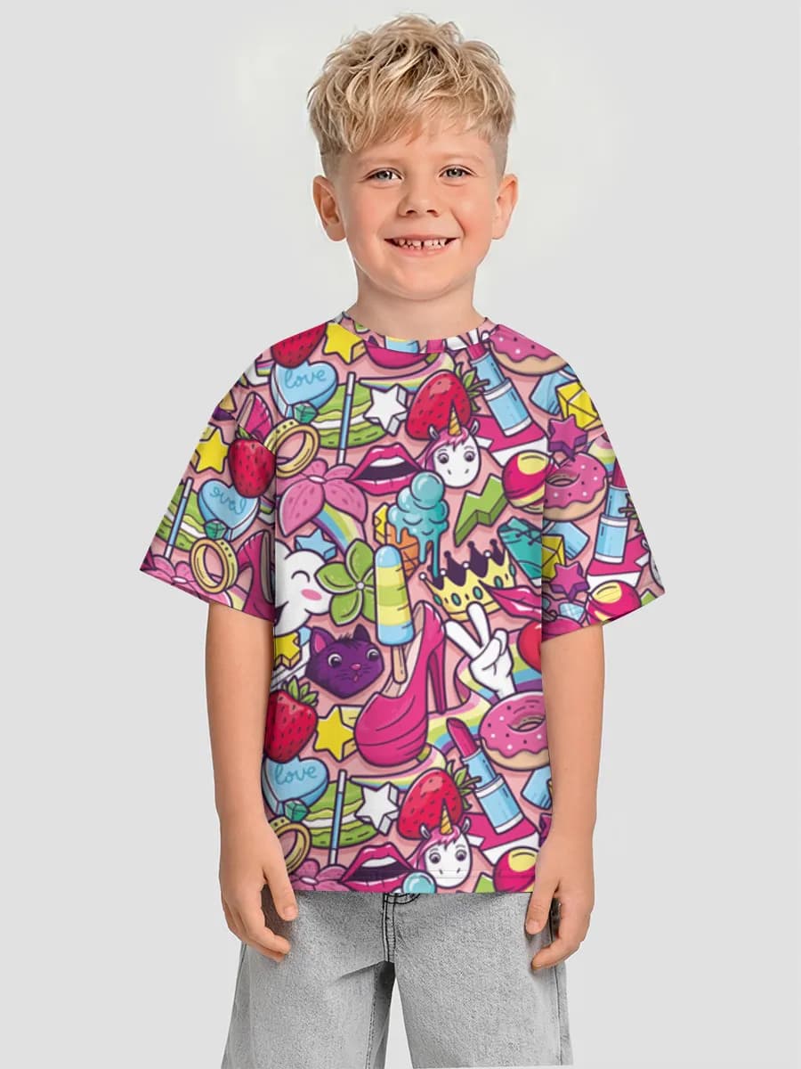 Children's T-shirt. Oversized