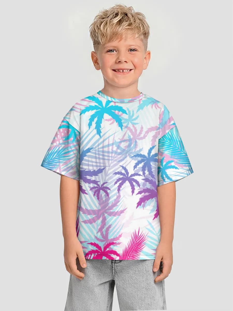 Pastel Palm Paradise