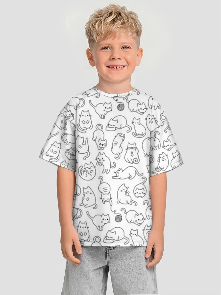 Children's T-shirt. Oversized
