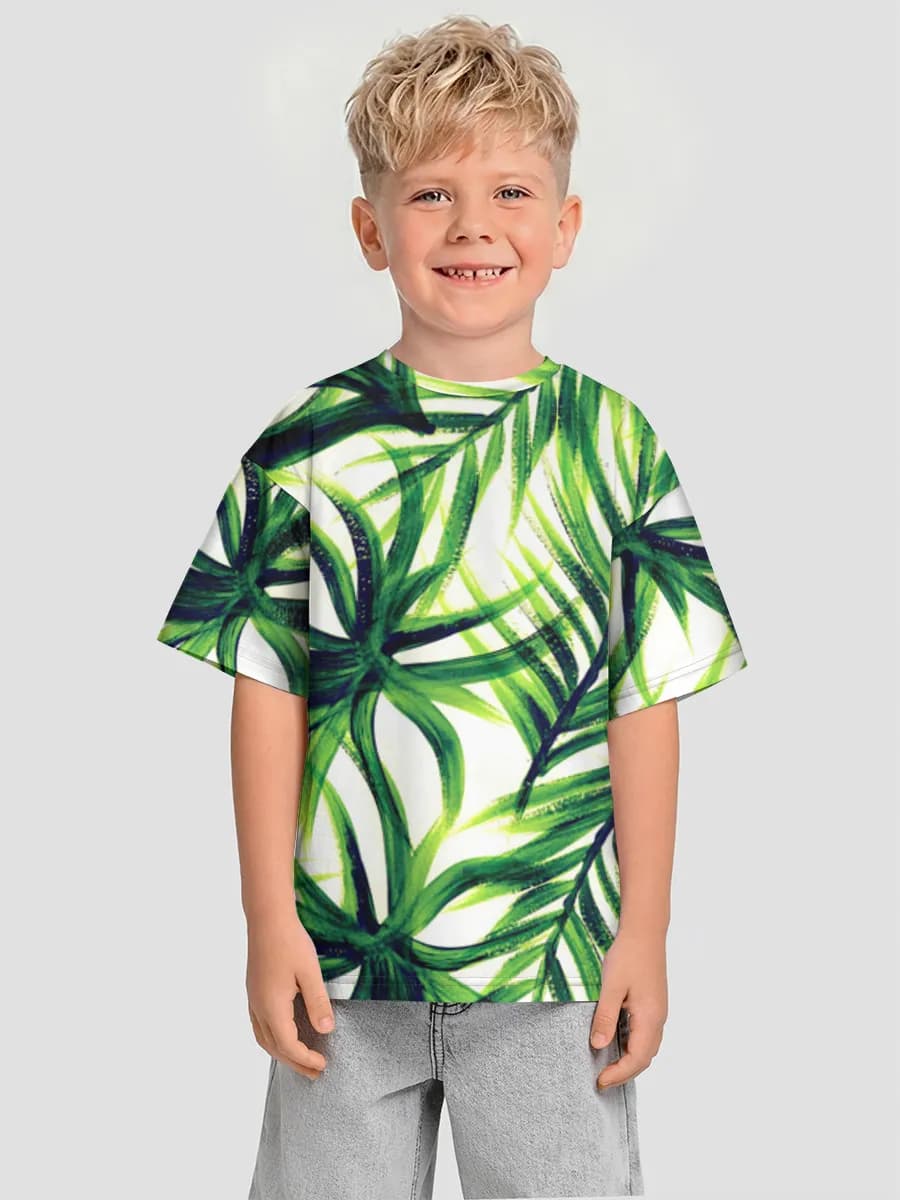 Tropical Palm Leaf Art