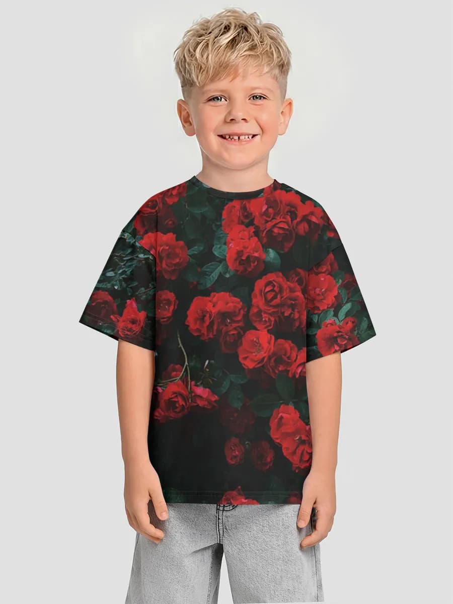 Moody Red Roses