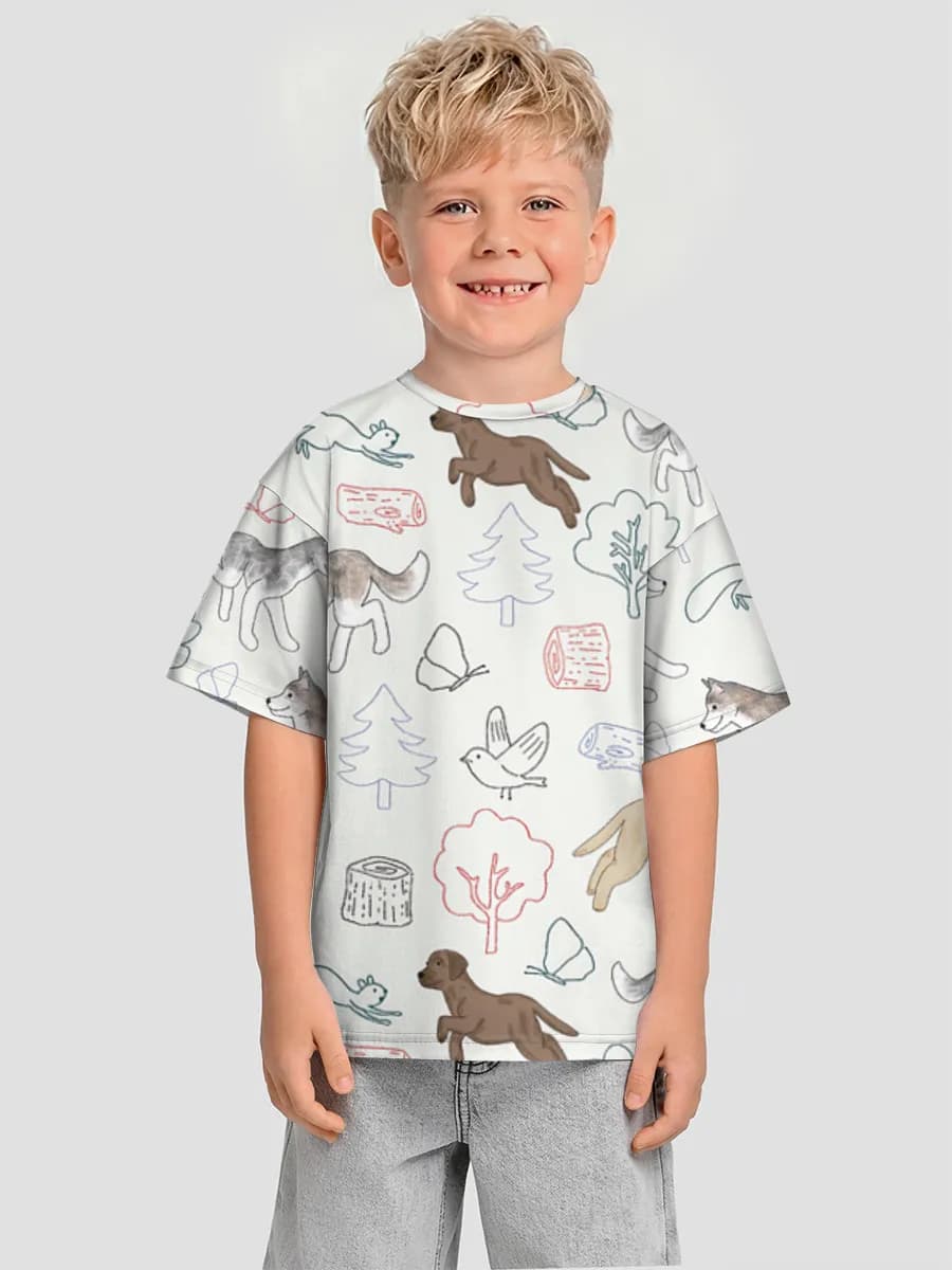 Children's T-shirt. Oversized