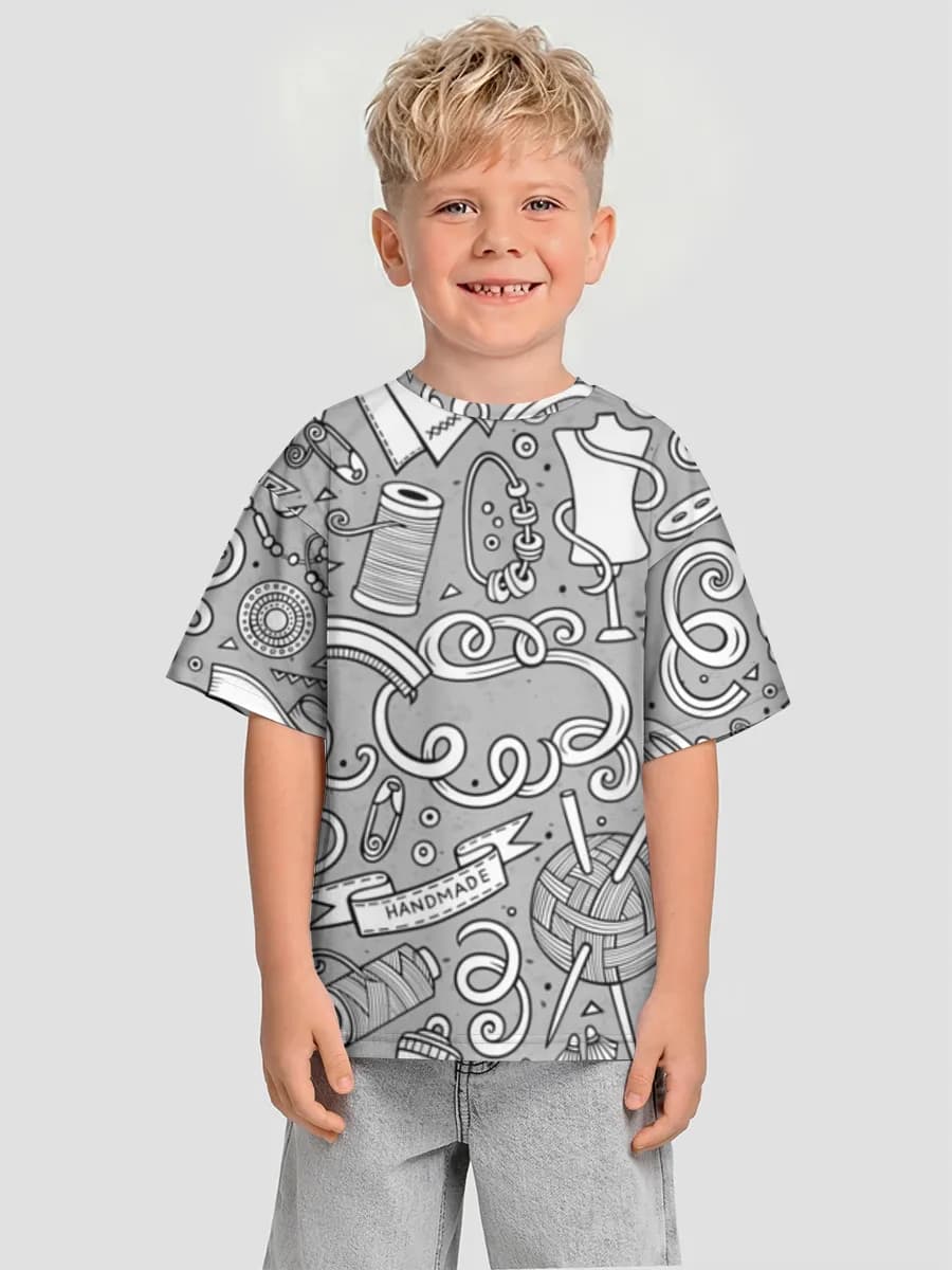 Children's T-shirt. Oversized