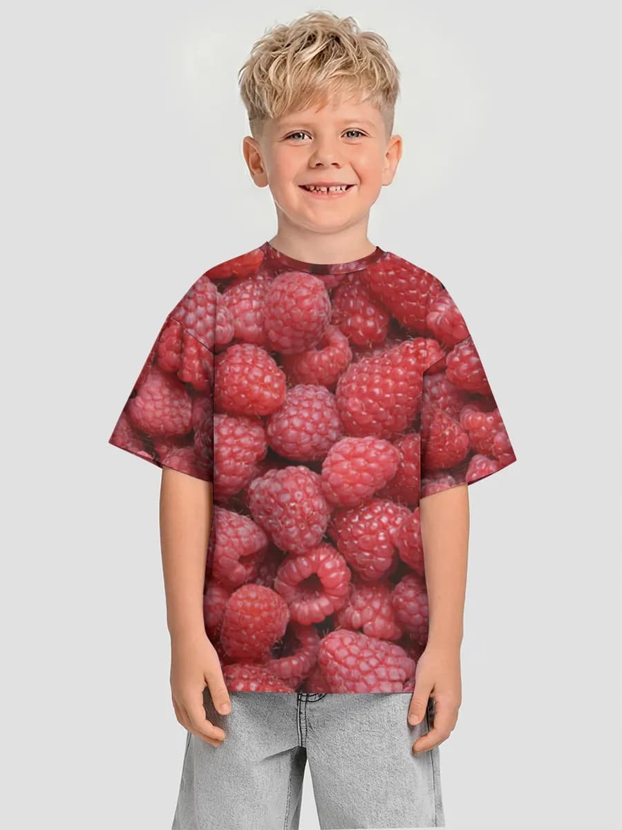 Fresh Raspberry Closeup