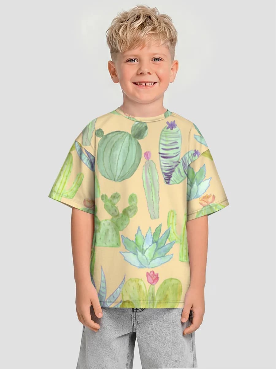 Watercolor Desert Cactus
