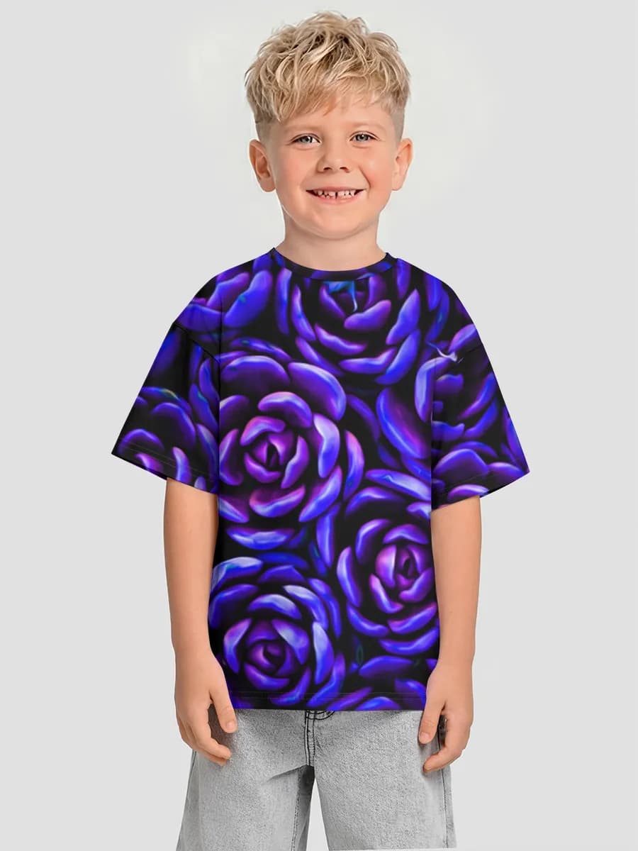 Neon Blue Rose Bouquet