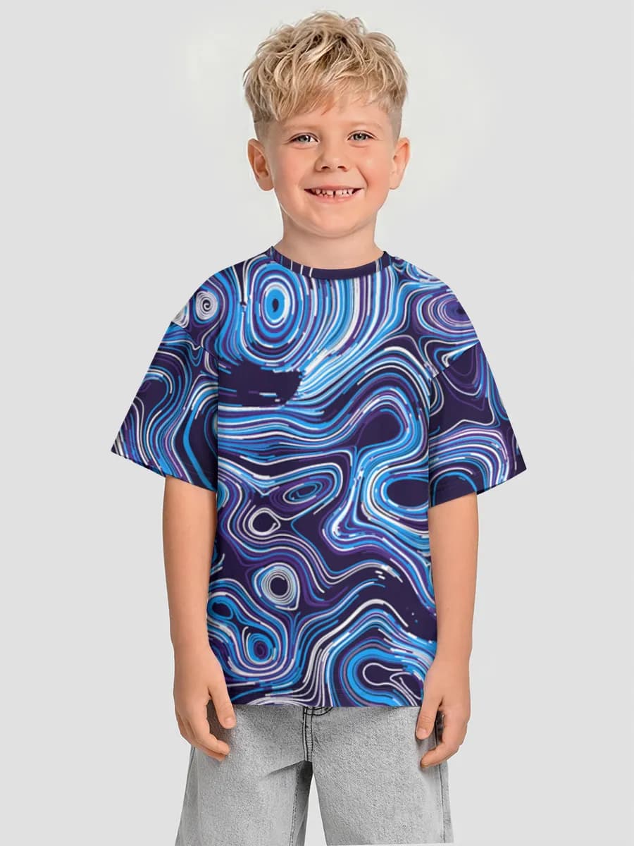 Neon Liquid Contours