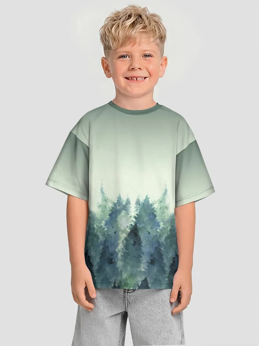 Enchanted Watercolor Forest