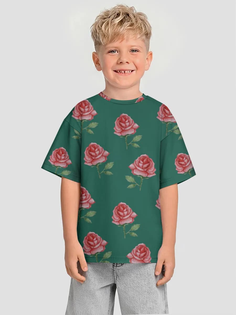 Vintage Red Roses