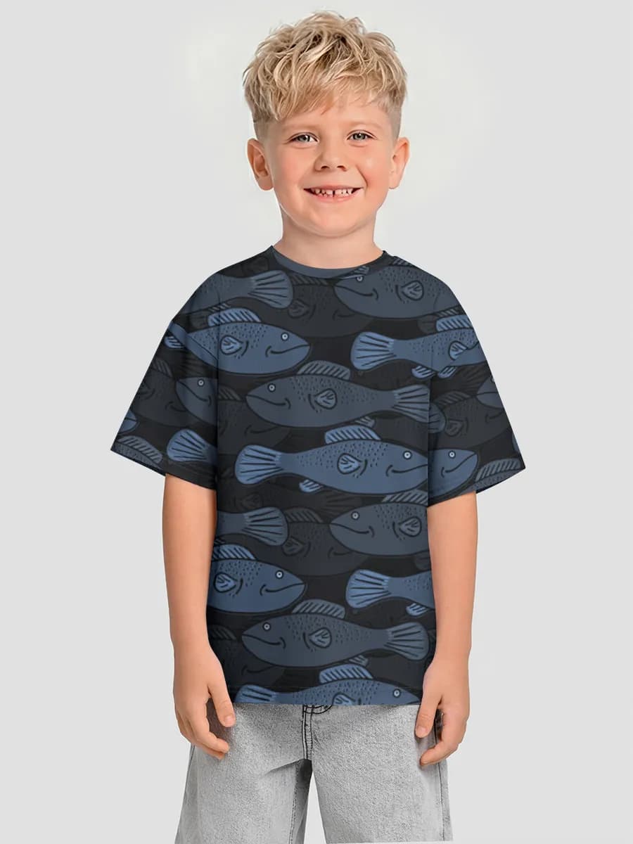 Midnight Blue Fish