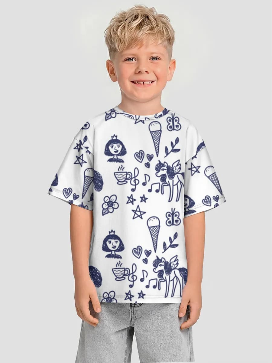 Children's T-shirt. Oversized