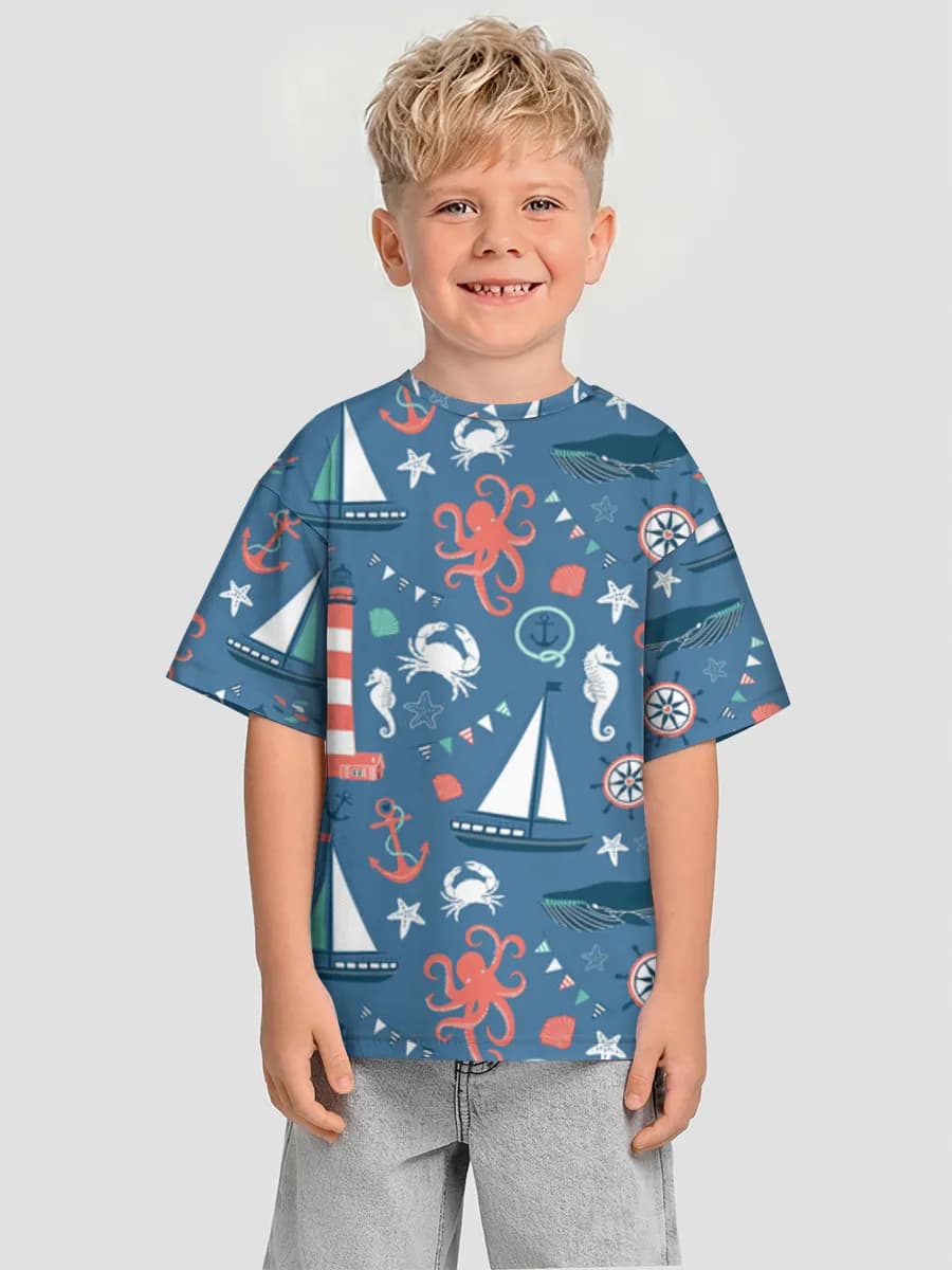 Children's T-shirt. Oversized