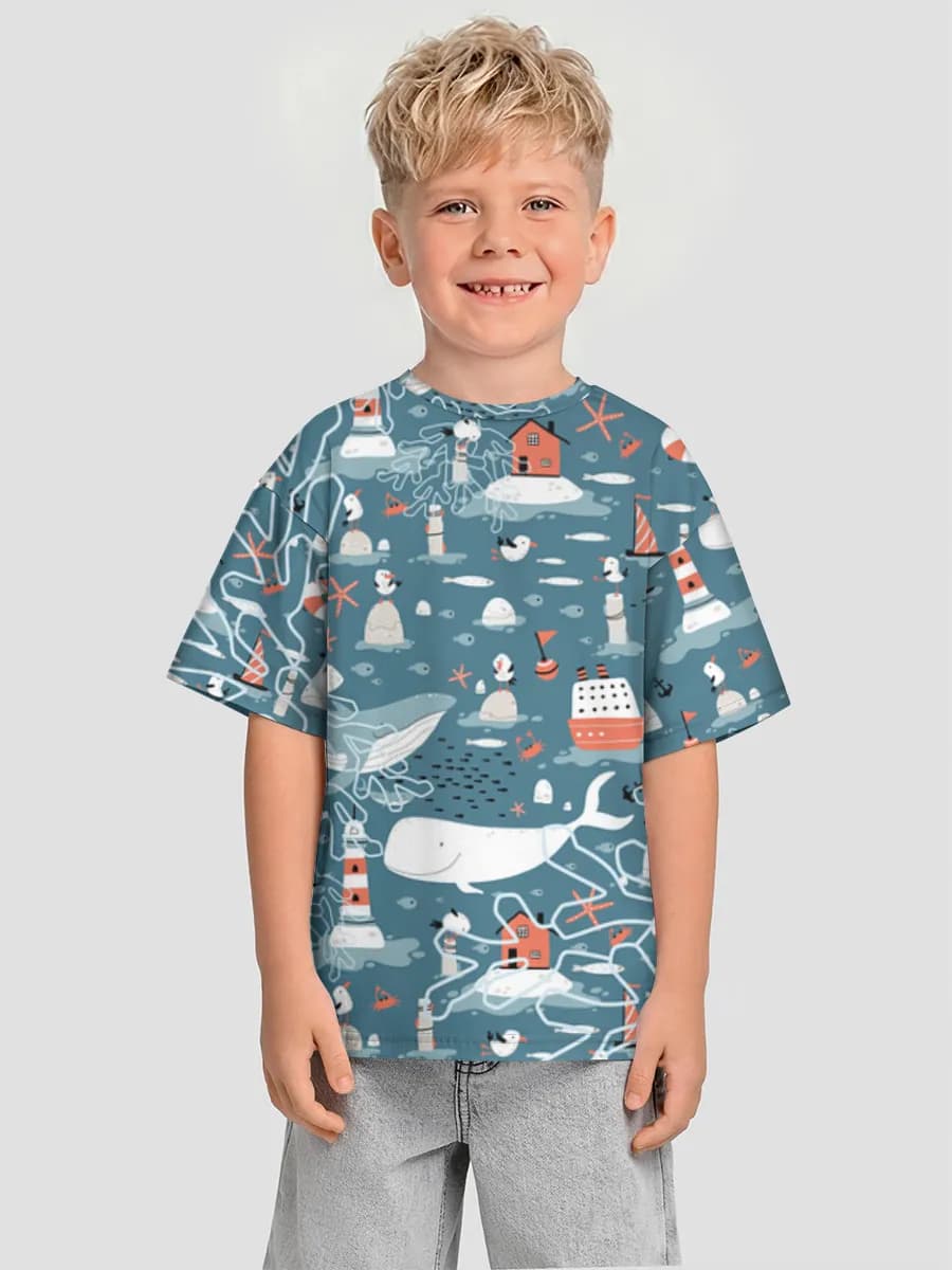 Children's T-shirt. Oversized
