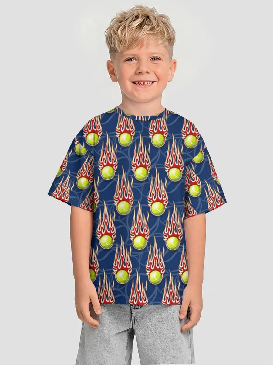 Flaming Tennis Balls