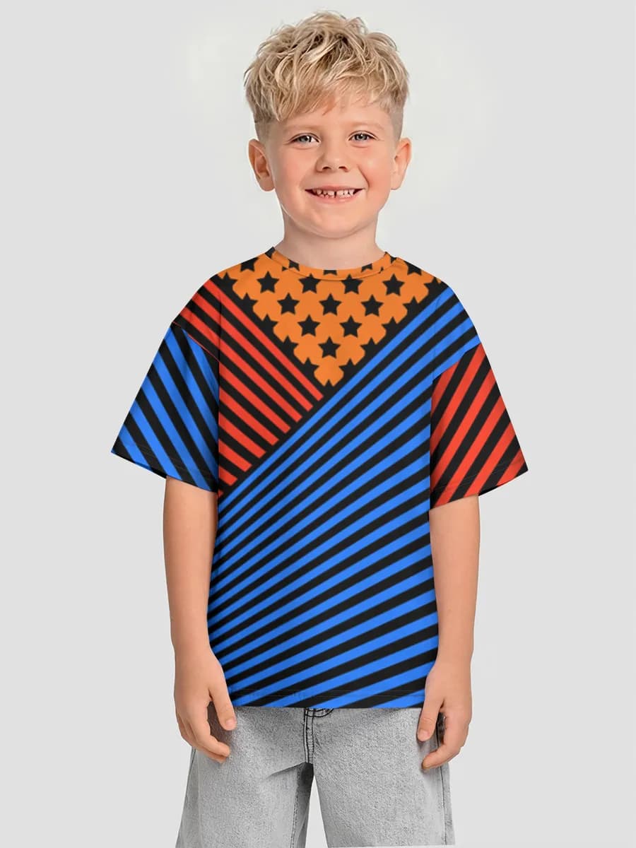 Abstract Stars And Stripes
