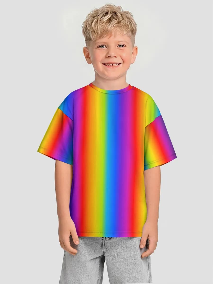 Rainbow Gradient Stripes