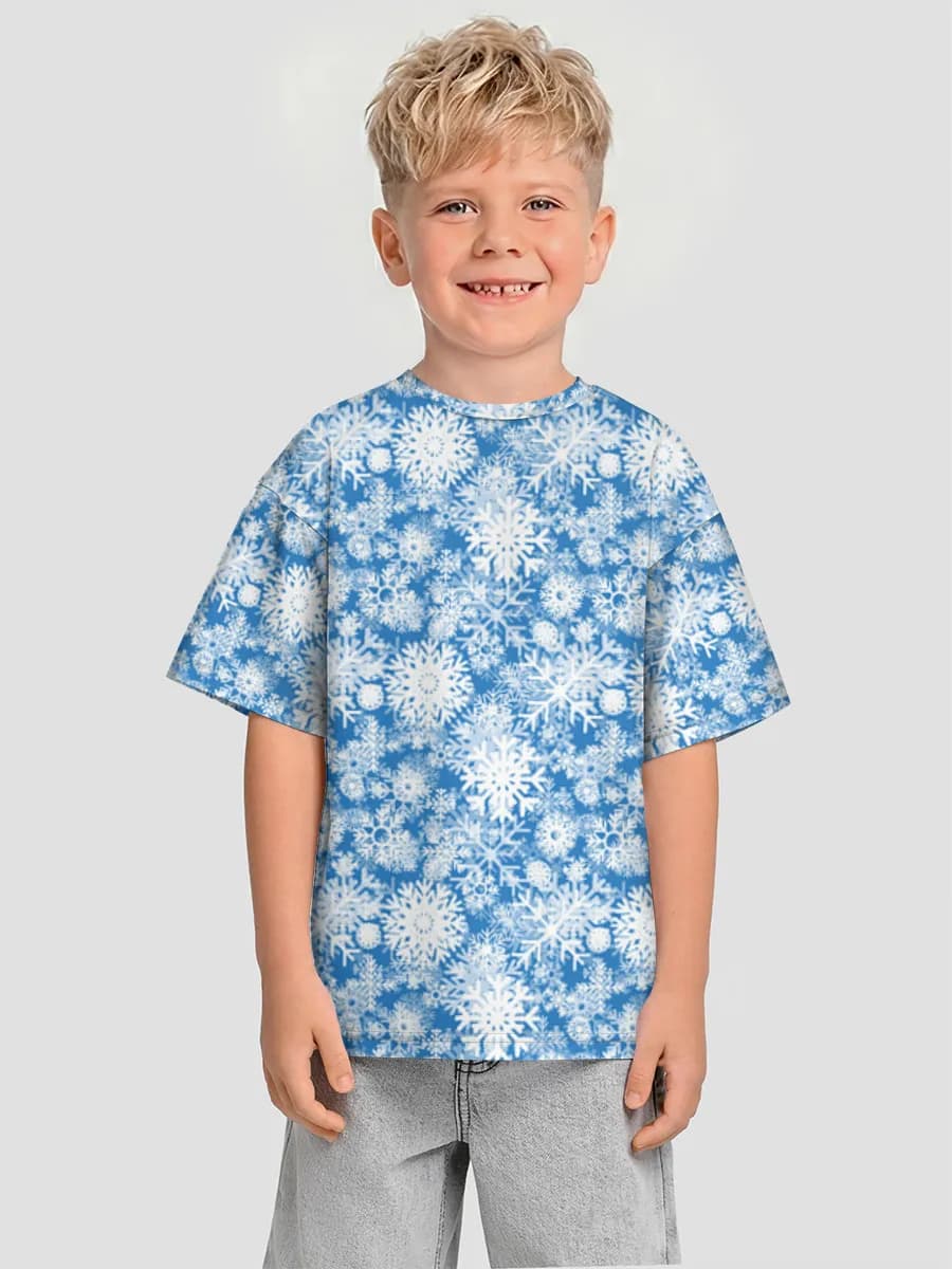 Winter Snowflake Print