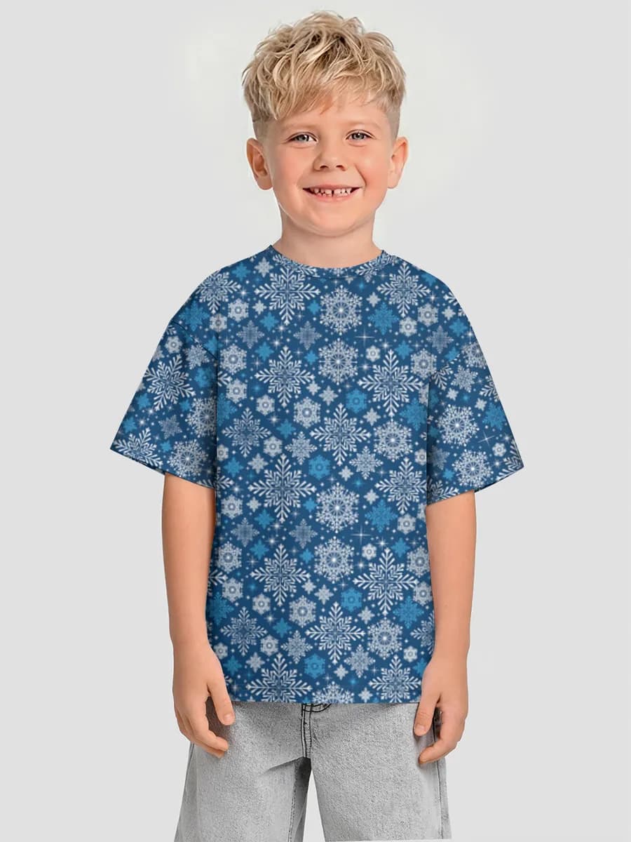Blue Snowflake Winter