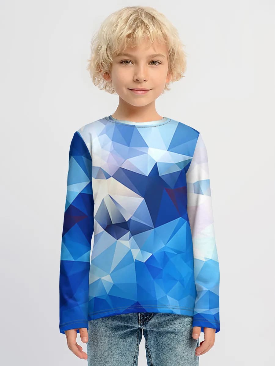 Children's cotton long sleeve shirt