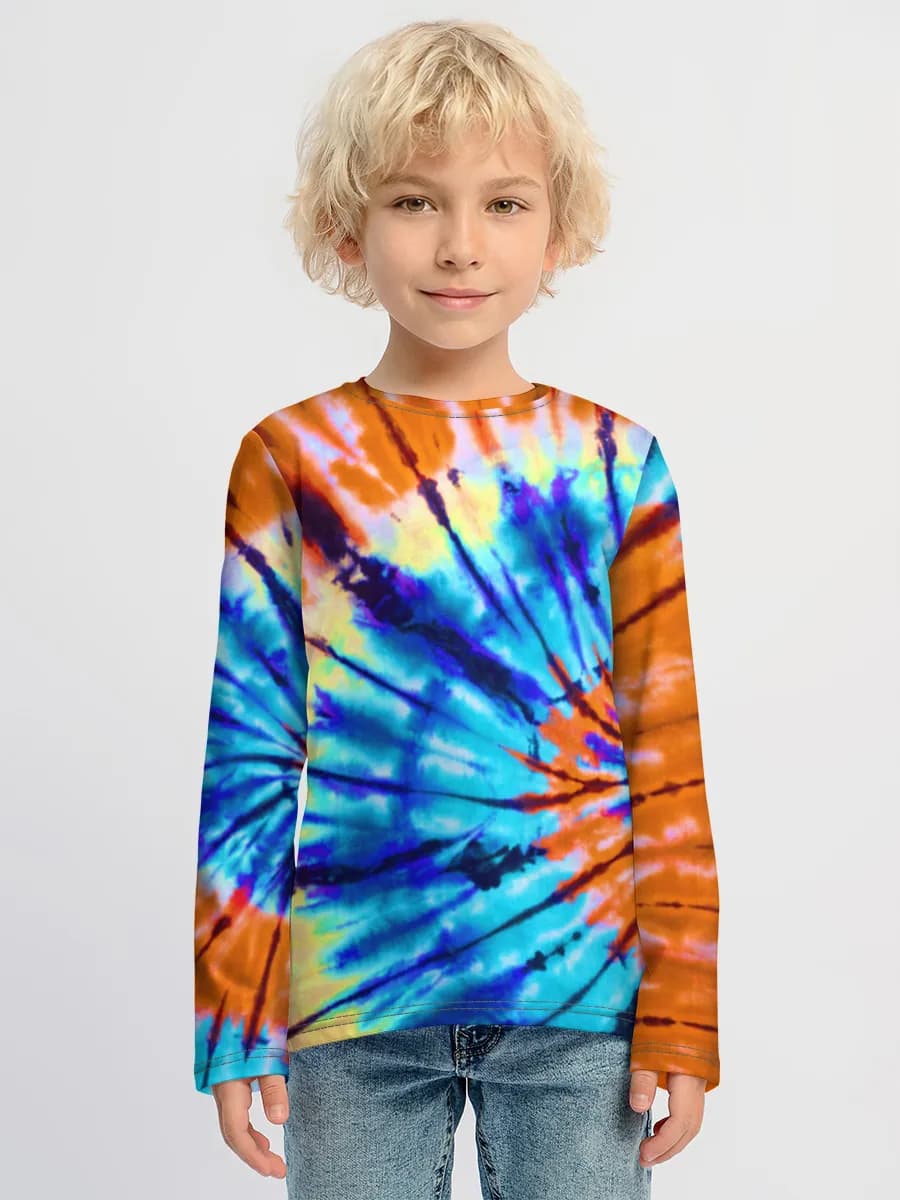 Children's cotton long sleeve shirt