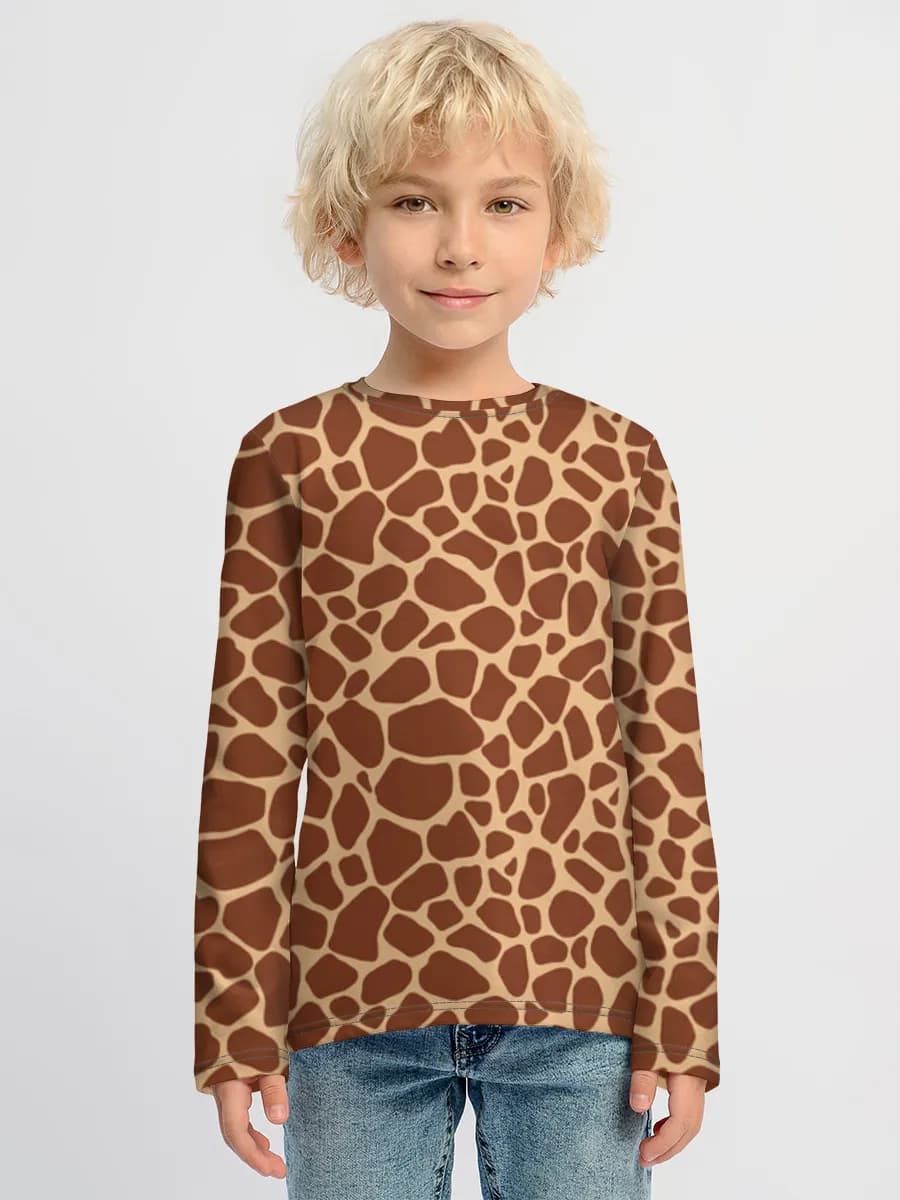 Children's cotton long sleeve shirt