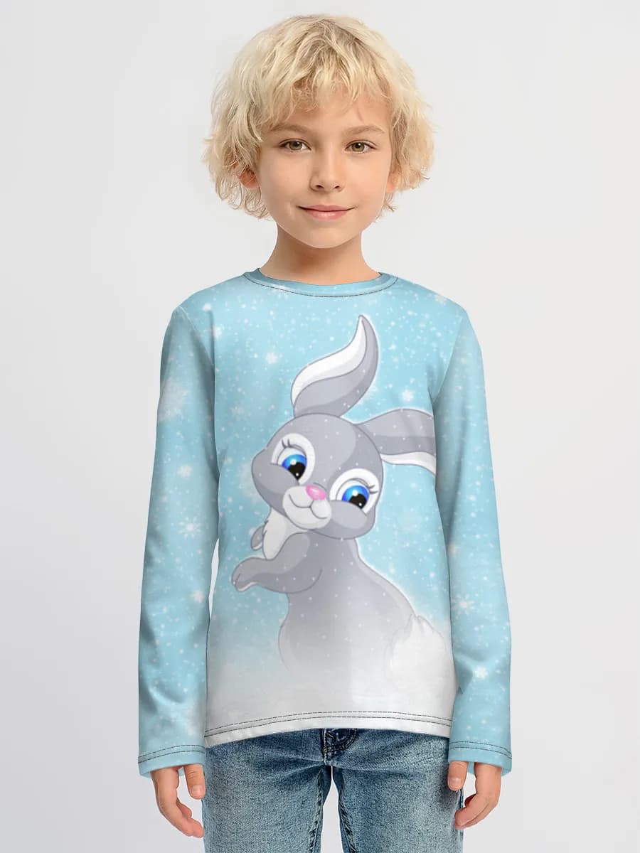 Children's cotton long sleeve shirt