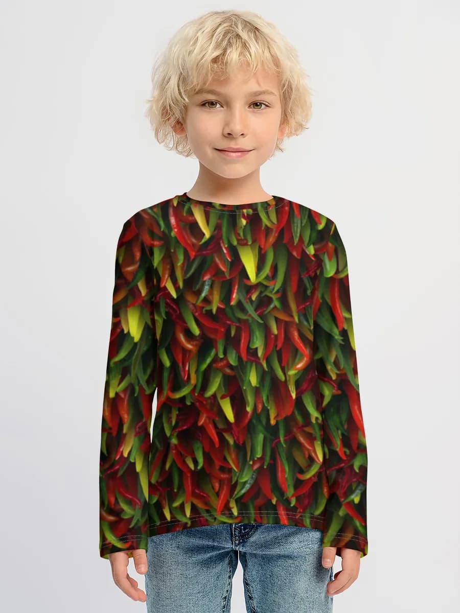Colorful Chili Pepper Pile