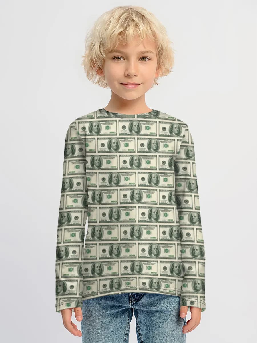 Hundred Dollar Bill Collage