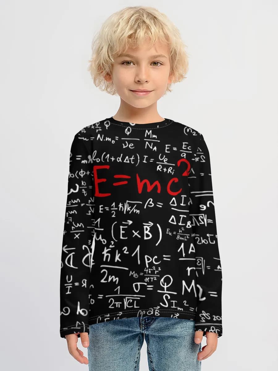 Children's cotton long sleeve shirt