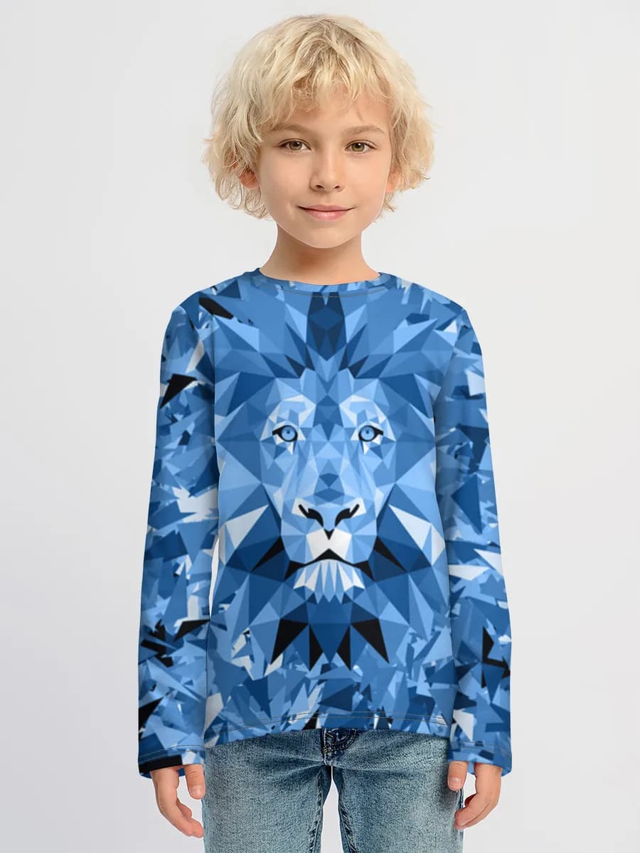Children's cotton long sleeve shirt