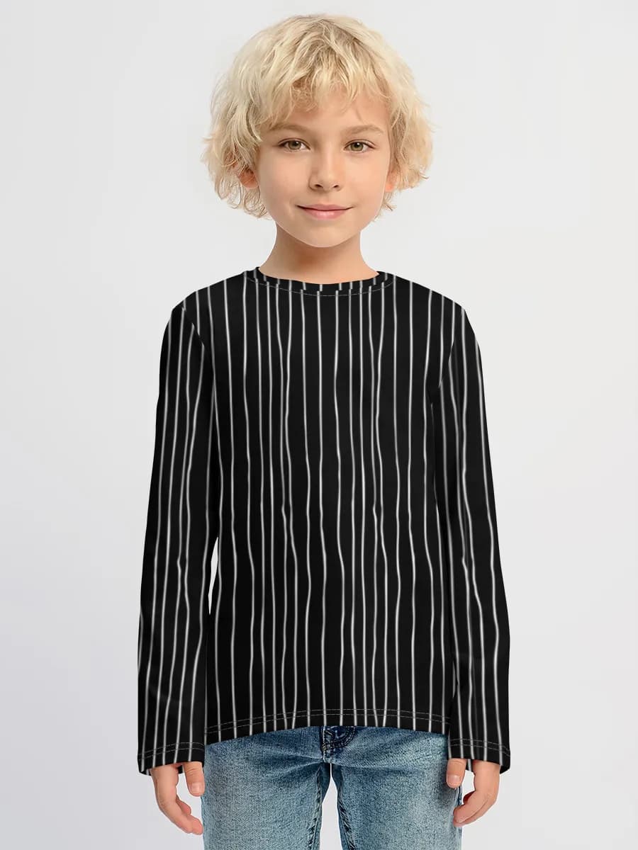 Children's cotton long sleeve shirt