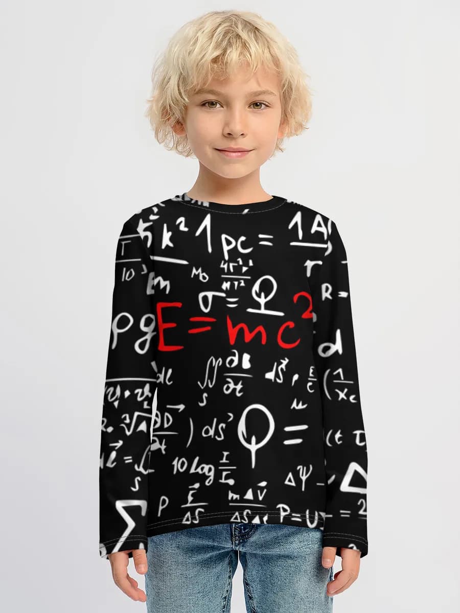 Children's cotton long sleeve shirt