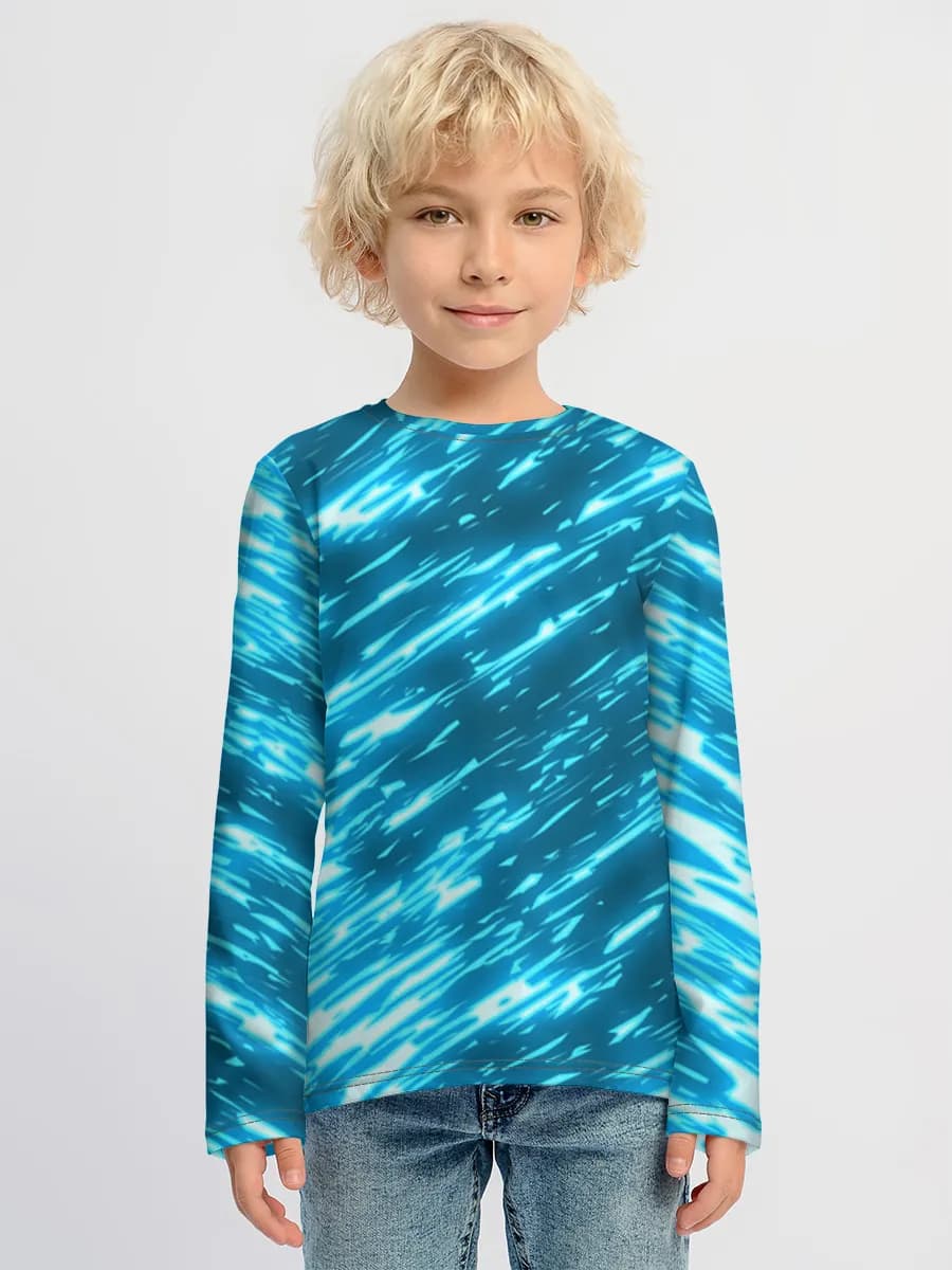Children's cotton long sleeve shirt