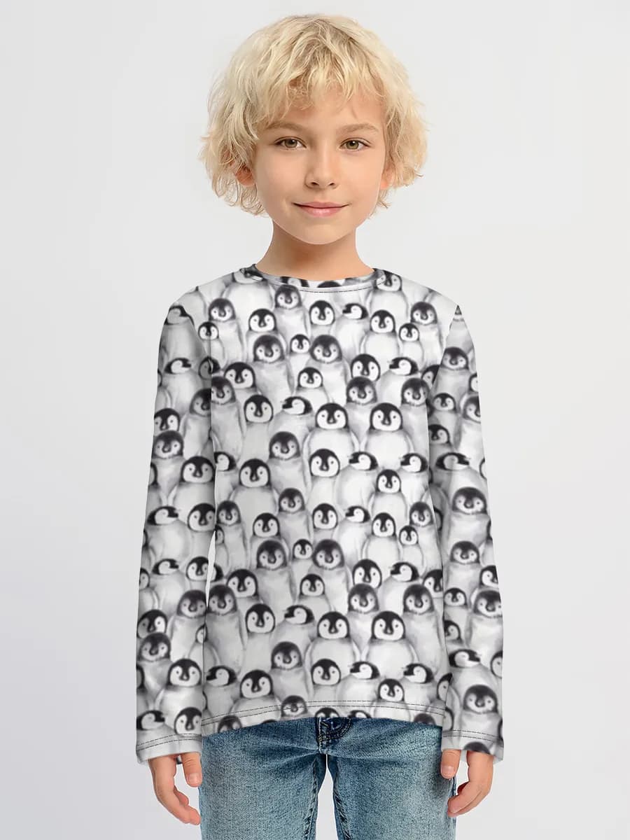 Children's cotton long sleeve shirt